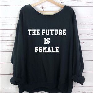 NEW The future is female Sweater, Womens sweater